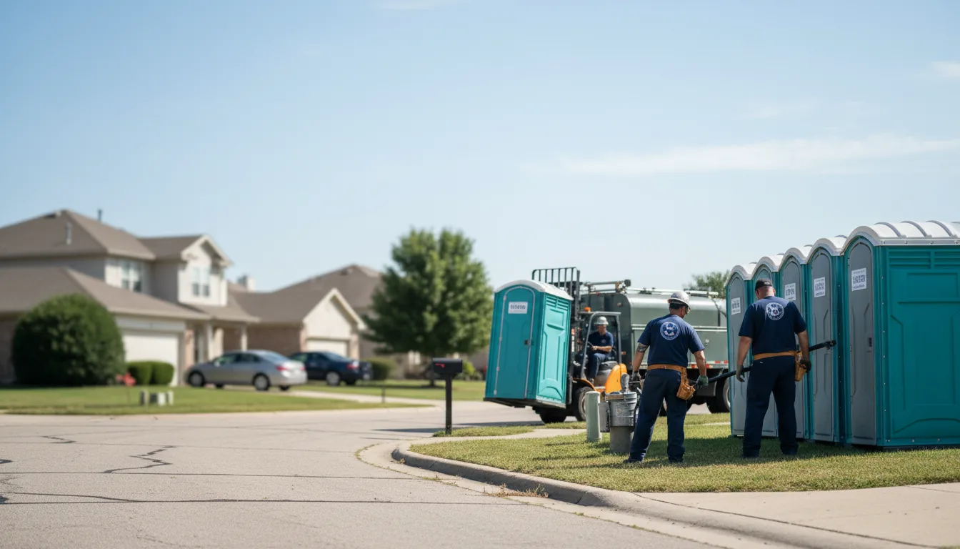 Porta Potty Rental in Tyro, KS near me
